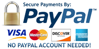 We accept PayPal